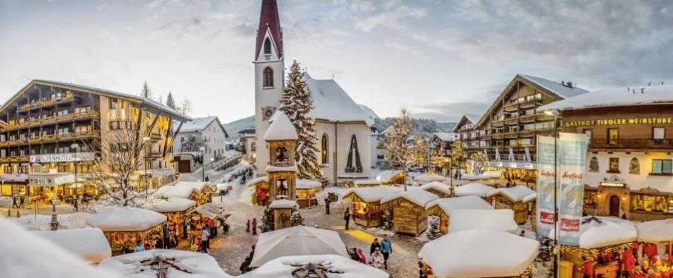 Das Kronen Hotel Seefeld in Tirol Eksteriør billede